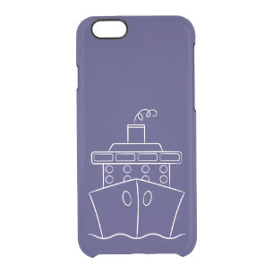Cruise ship clear iPhone 6/6S case