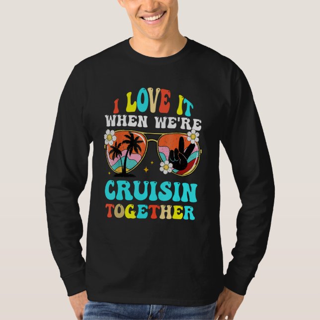 Cruise Ship Vacation Friends Buddies Couples Girl  T-Shirt (Front)