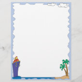 Cruise Ship Vacation Letterhead (Front)