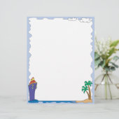 Cruise Ship Vacation Letterhead (Standing Front)