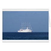 Cruise Ship With Sails (Front Horizontal)
