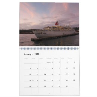 Cruise Ships Calendar