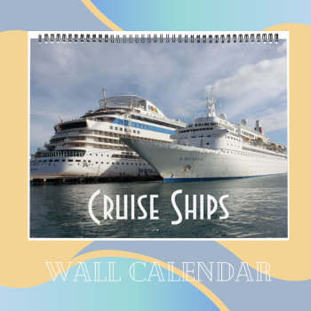 Cruise Ships In The Caribbean Calendar by stineshop at Zazzle