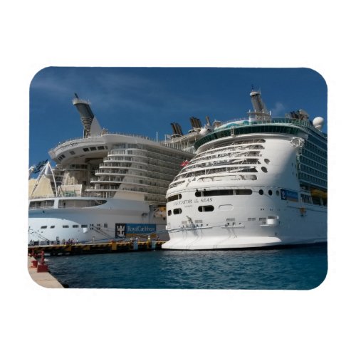 Cruise Ships in the Caribbean Magnet