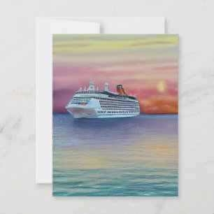 Cruise Ships Offer a Luxurious and Exciting Way to Holiday Card