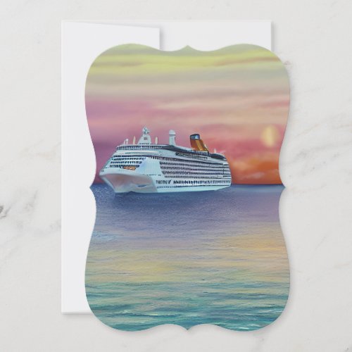 Cruise Ships Offer a Luxurious and Exciting Way to Note Card