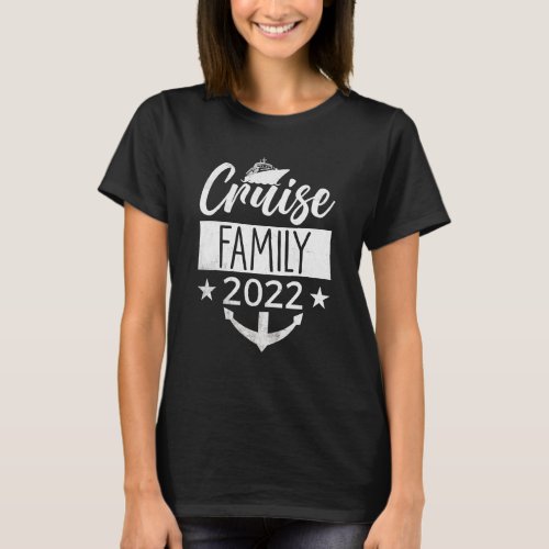 Cruise Squad 2022 Couples Group Family Matching Sa T_Shirt
