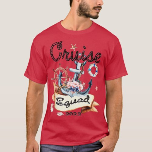 Cruise Squad 2022 Funny Family Matching Cruise Vac T_Shirt