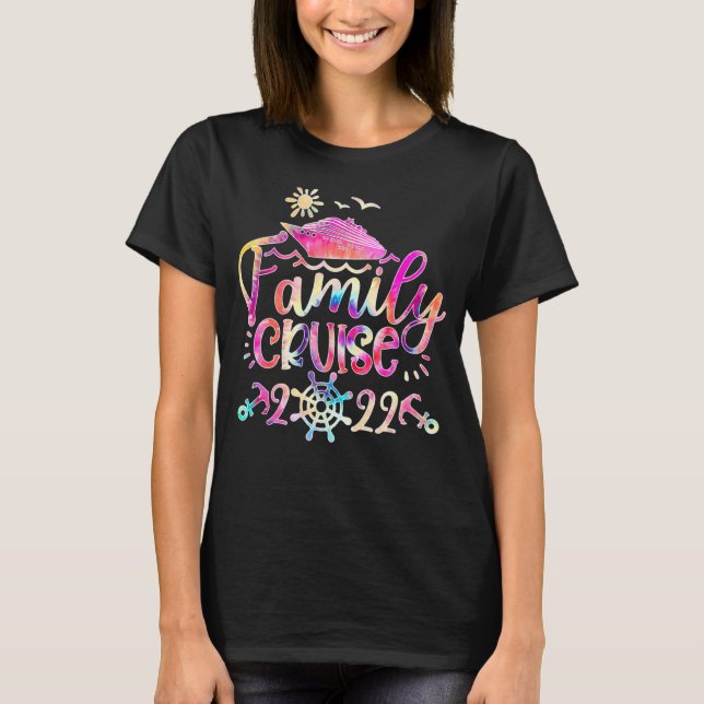Cruise Squad 2022 Matching Family Group With Ancho T-Shirt (Front)