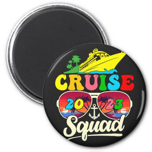 Cruise Squad 2023 Family Cruise Vacation Family  Magnet
