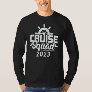 Cruise Squad 2023 Family Matching Group Squad Girl T-Shirt
