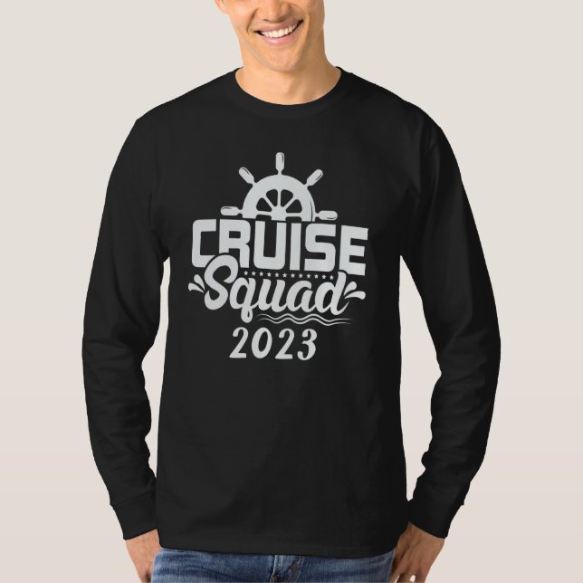 Cruise Squad 2023 Family Matching Group Squad Girl T-Shirt (Front)