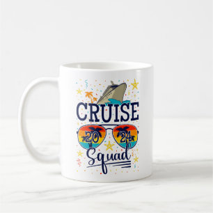 Cruise Squad 2024 Cruising Vacation Coffee Mug