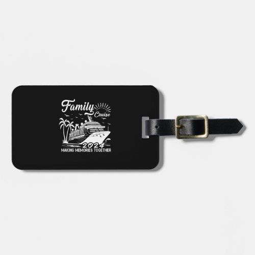 Cruise Squad 2024 Summer Vacation Matching Family Luggage Tag