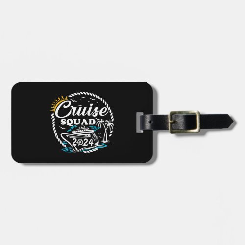 Cruise Squad 2024 Summer Vacation Matching Family Luggage Tag