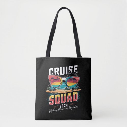 Cruise Squad 2024 Summer Vacation Matching Family  Tote Bag