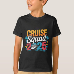 Cruise Squad 2025 Family Cruise Matching Summer Va T-Shirt
