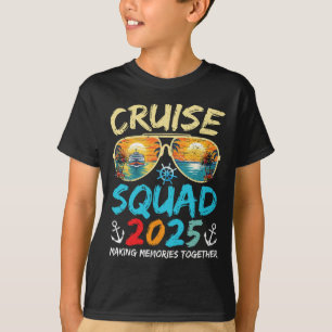 Cruise Squad 2025 Family Group Matching Cruising V T-Shirt