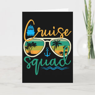 Cruise Squad 2025 Family Vacation Beach Matching G Card