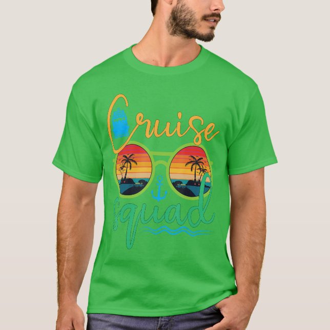Cruise Squad 2025 Family Vacation Beach Matching G T-Shirt (Front)