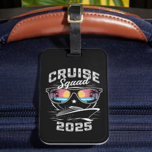 Cruise Squad 2025 Summer Vacation Matching Family Luggage Tag