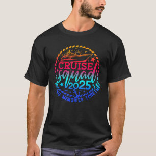 Cruise Squad 2025 Summer Vacation Matching Family  T-Shirt
