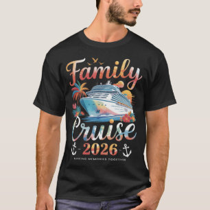Cruise Squad 2026 Family Group Matching Summer T-Shirt