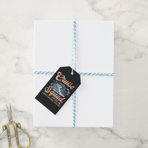 Cruise Squad 2026 Family Summer Vacation Gift Tags