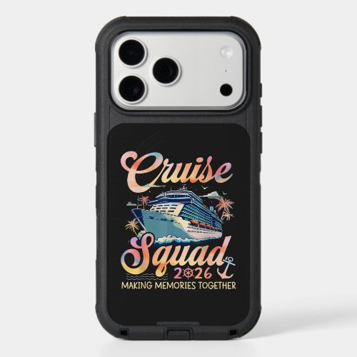 Cruise Squad 2026 Family Summer Vacation iPhone 17 Pro Max Case