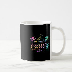 Cruise Squad 2026 Making Memories Together Tie Dye Coffee Mug