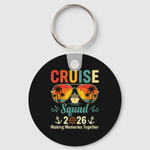 Cruise squad 2026 summer vacation matching family keychain
