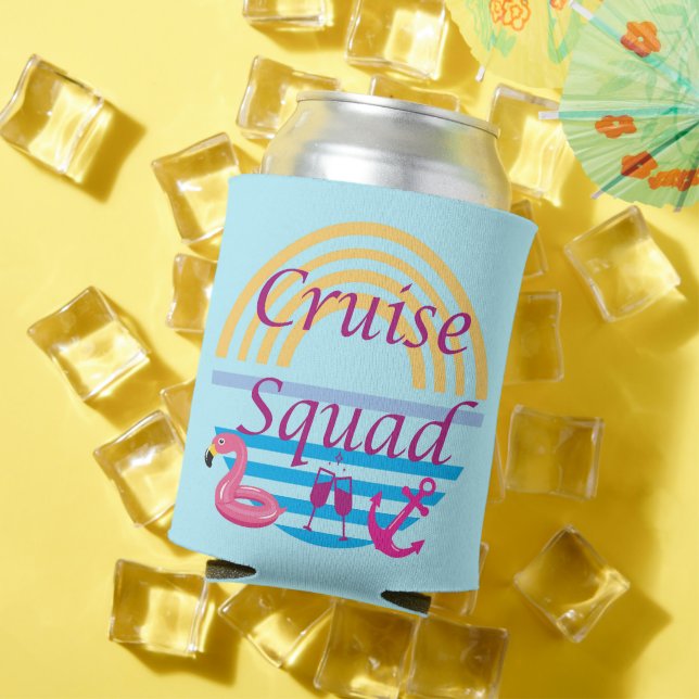 Cruise Squad Can Cooler (In Situ Summer)