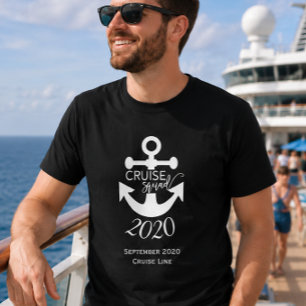 Cruise Squad Custom Family Group Birthday T-Shirt
