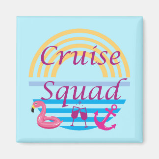 Cruise Squad Door Magnet