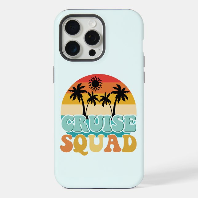 Cruise Squad Iphone Case (Back)