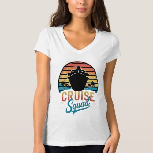 Cruise Squad Matching Family Group T_Shirt