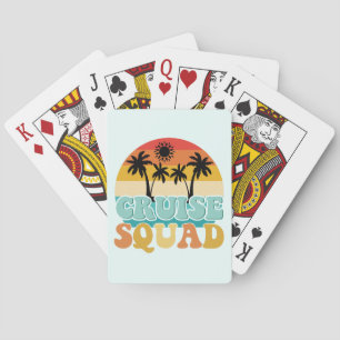 Cruise Squad Poker Cards