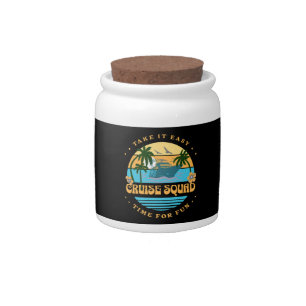 Cruise Squad Retro Cruise Candy Jar