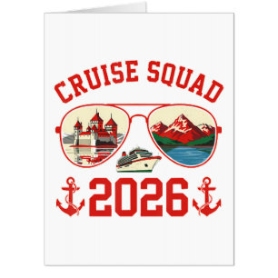 Cruise Squad Switzerland Vacation Trip 2026 Card