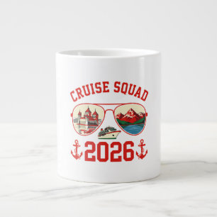 Cruise Squad Switzerland Vacation Trip 2026 Giant Coffee Mug