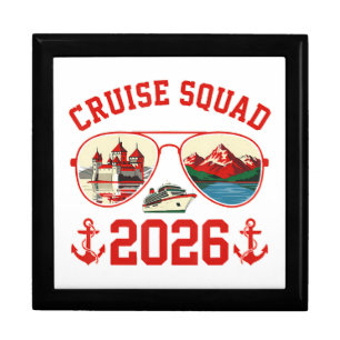 Cruise Squad Switzerland Vacation Trip 2026 Gift Box