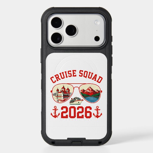 Cruise Squad Switzerland Vacation Trip 2026 Otterbox iPhone Case (Back)