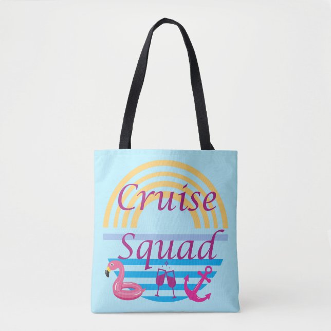 Cruise Squad Tote Bag (Front)
