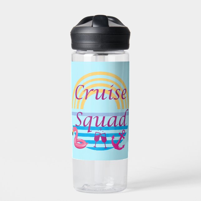 Cruise Squad Water Bottle (Front)
