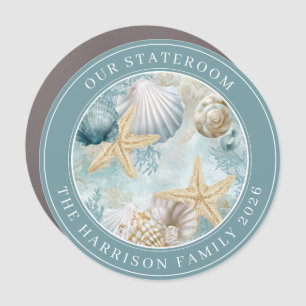 Cruise Starfish Decor Door Personalized Magnet