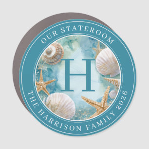 Cruise Starfish Decor Door Personalized Magnet