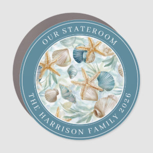 Cruise Starfish Decor Door Personalized Magnet