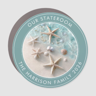 Cruise Starfish Decor Door Personalized Magnet