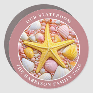 Cruise Starfish Decor Door Personalized Magnet