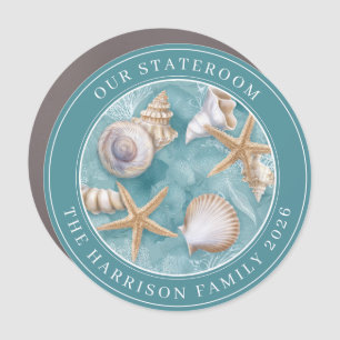 Cruise Starfish Decor Door Personalized Magnet